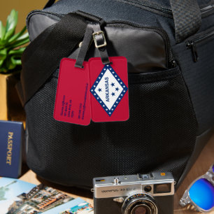 Arkansas Luggage Tag