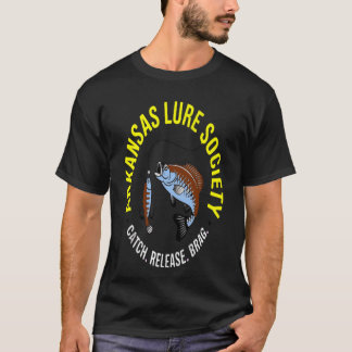 Arkansas Lure Society Funny Vintage Lake Fishing C T-Shirt