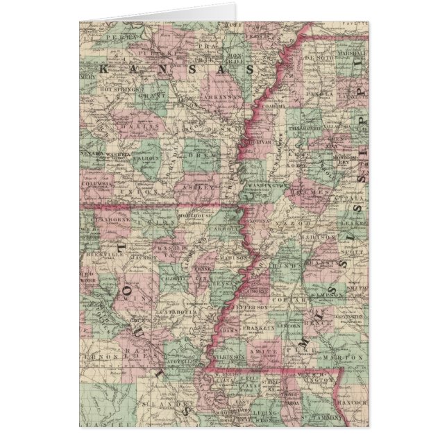 Arkansas, Mississippi, and Louisiana (Front)