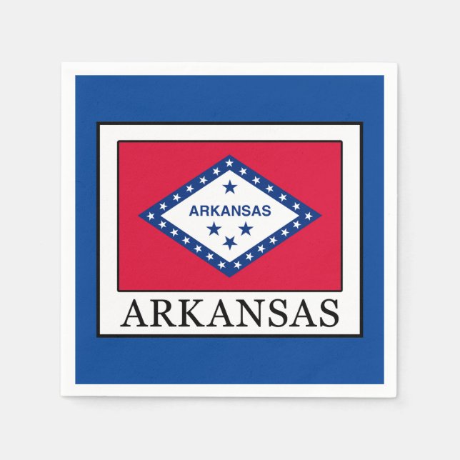 Arkansas Napkin (Front)