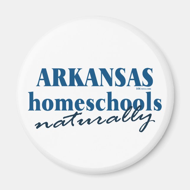 Arkansas Naturally Magnet (Front)