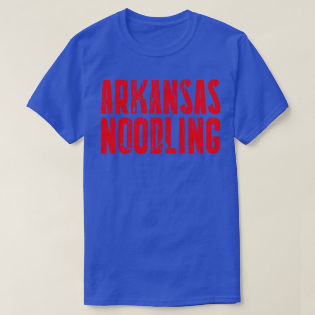ARKANSAS NOODLING CATFISH TShirt (Design Front)