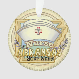 Arkansas Nurse Ornament