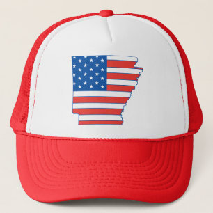 Arkansas Patriotic Hat