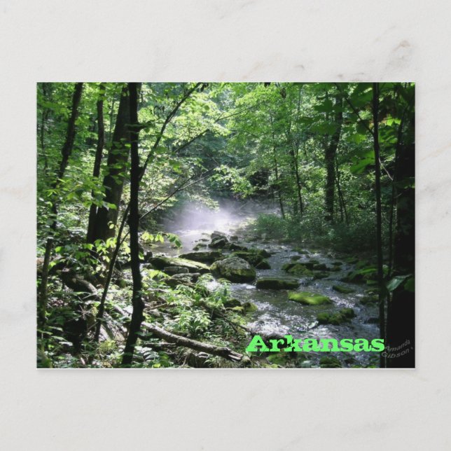 Arkansas Postcard (Front)