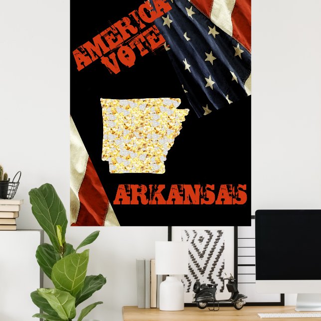 ARKANSAS  POSTER (Home Office)