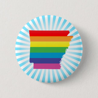 arkansas pride. 6 cm round badge