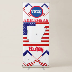 Arkansas  retractable banner