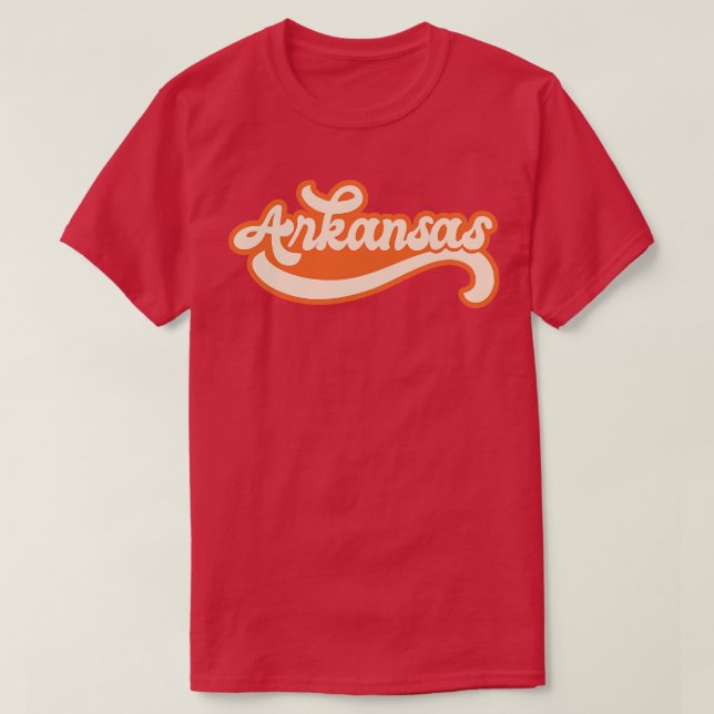 Arkansas Retro 1 T-Shirt (Design Front)
