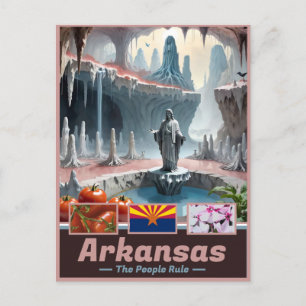 Arkansas Reverie: Surreal State Keepsake Postcard