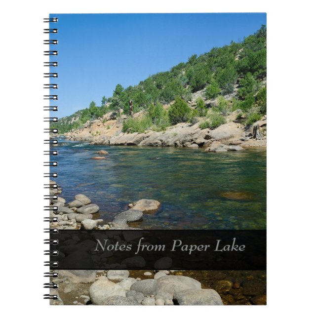 Arkansas River in Colorado Personalised Notebook (Front)