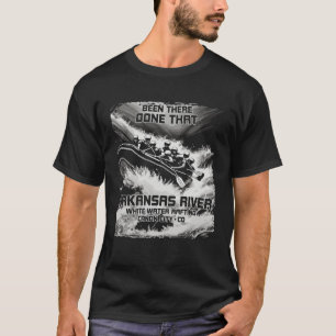 Arkansas River White Water Rafting Rapids Colorado T-Shirt