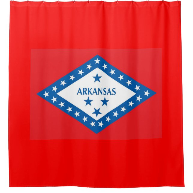 Arkansas Shower Curtain (Front)