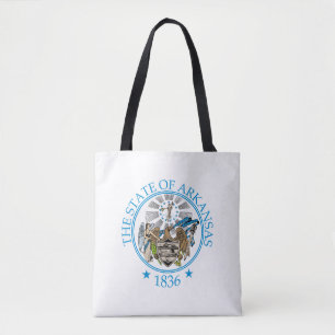 Arkansas sign tote bag