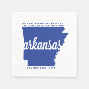 arkansas song lyrics blue napkin