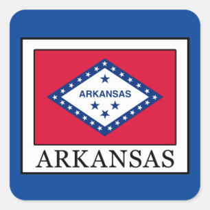 Arkansas Square Sticker