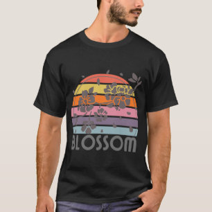 Arkansas State Apple Blossom Flower Rainbow Sticke T-Shirt