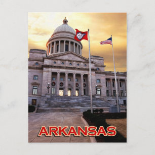 Arkansas State Capitol Building, Little Rock, AR Postcard