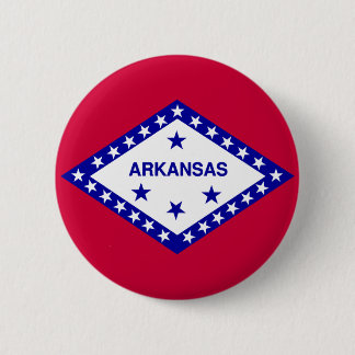 Arkansas State Flag 6 Cm Round Badge