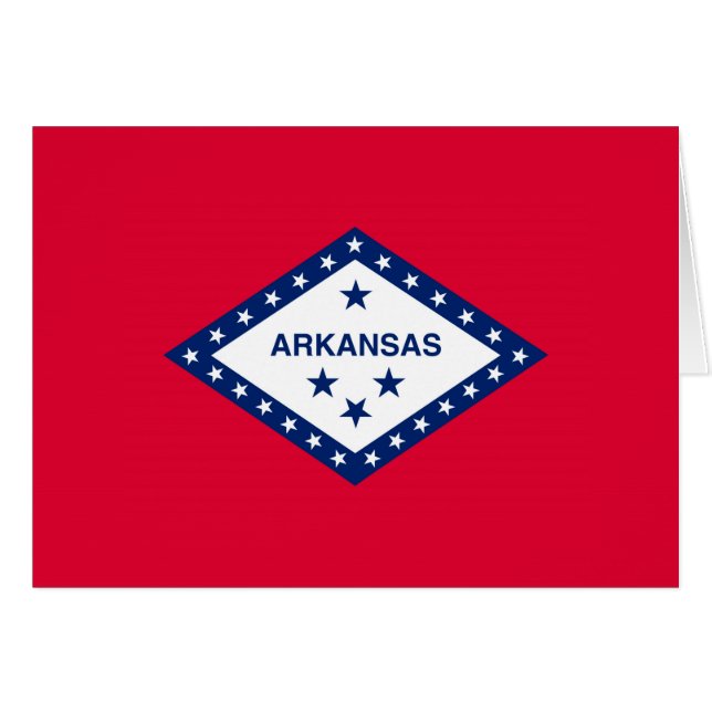 Arkansas State Flag Design (Front Horizontal)
