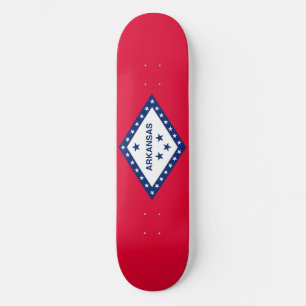 Arkansas State Flag Design Skateboard