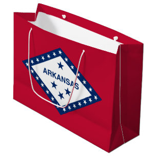 Arkansas State Flag Large Gift Bag