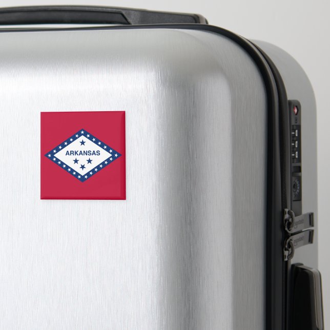 Arkansas State Flag Magnet (In Situ (Luggage))