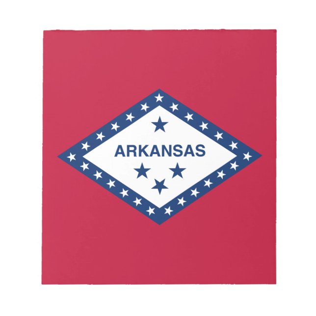 Arkansas State Flag Notepad (Front)