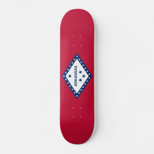 Arkansas State Flag Skateboard
