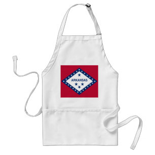 Arkansas State Flag Standard Apron