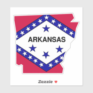 Arkansas State Flag Sticker