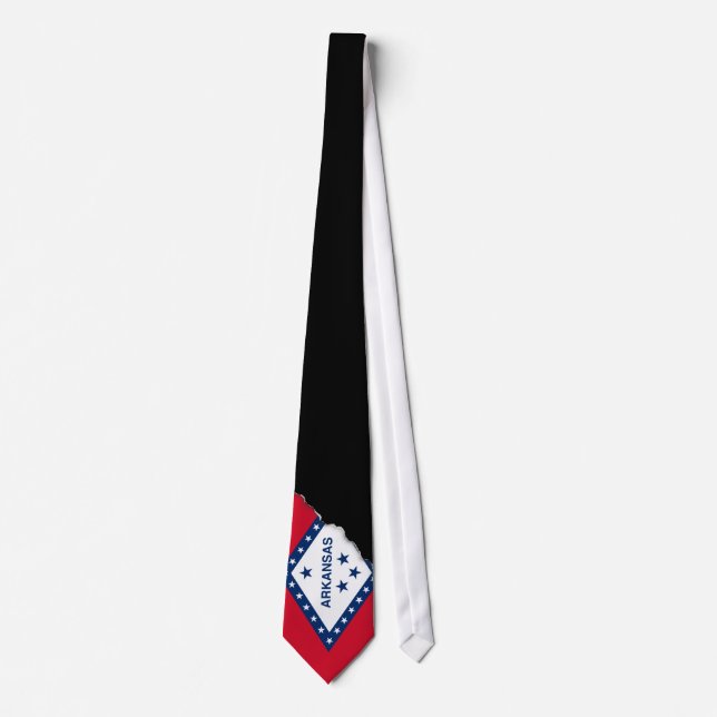 Arkansas State Flag Tie (Front)