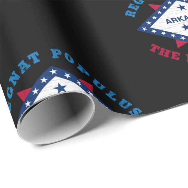 ARKANSAS STATE FLAG WRAPPING PAPER (Roll Corner)