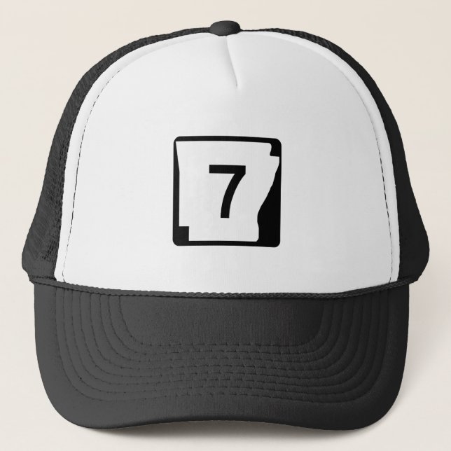 Arkansas State Route 7 Trucker Hat (Front)