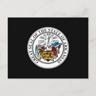 Arkansas State Seal Postcard