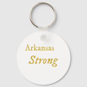 Arkansas Strong Key Ring