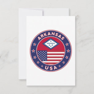 Arkansas Thank You Card