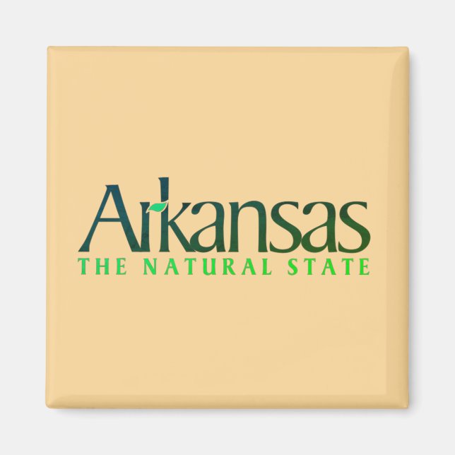 Arkansas The Nature State Magnet (Front)