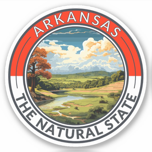 Arkansas Travel Art Badge (Front)