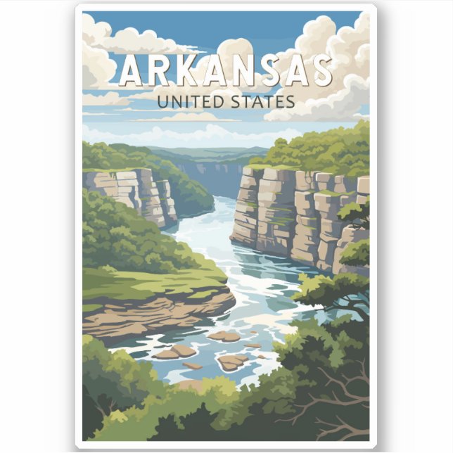 Arkansas Travel Art Vintage (Front)