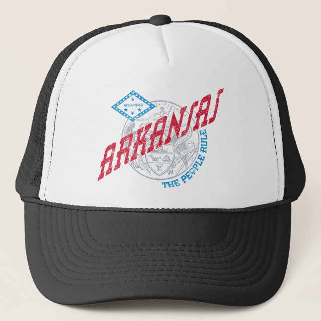 Arkansas Trucker Hat (Front)