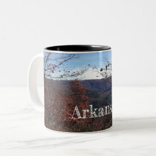 Arkansas Two-Tone Coffee Mug