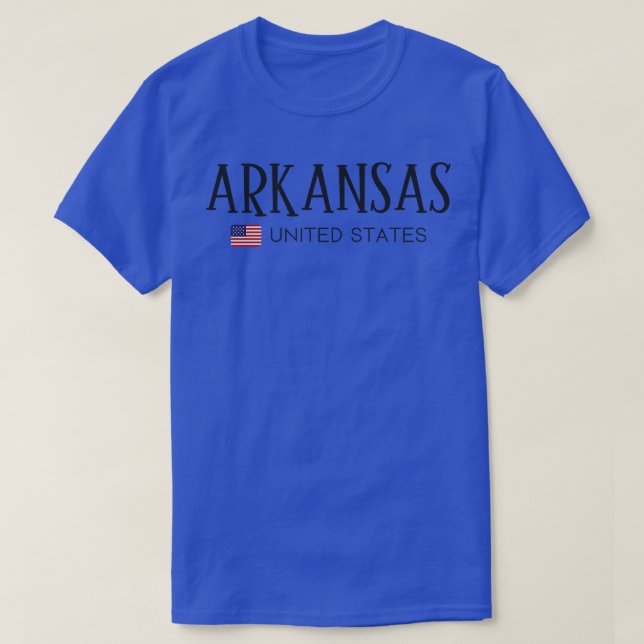 Arkansas United States TShirt (Design Front)