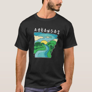 Arkansas Us State Vacation T-Shirt