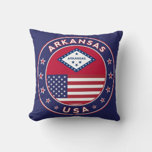 Arkansas, USA states Cushion