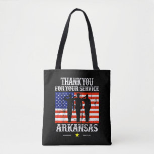 Arkansas USA Tote Bag Christmas