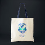 Arkansas Wedding Welcome Gift Bridesmaids, Guests Tote Bag<br><div class="desc">Welcome your guests with genuine Arkansas charm using this thoughtfully designed wedding welcome bag. Featuring a tasteful image of the state of Arkansas, this bag is perfect for holding local goodies, weekend itineraries, water bottles, or keepsakes for your special day. Whether you're celebrating in the Ozark Mountains, a lakeside venue,...</div>