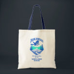 Arkansas Wedding Welcome Gift Bridesmaids, Guests Tote Bag<br><div class="desc">Welcome your guests with genuine Arkansas charm using this thoughtfully designed wedding welcome bag. Featuring a tasteful image of the state of Arkansas, this bag is perfect for holding local goodies, weekend itineraries, water bottles, or keepsakes for your special day. Whether you're celebrating in the Ozark Mountains, a lakeside venue,...</div>