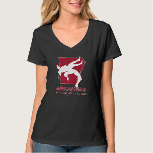 Arkansas Women Wrestling High School Girls Wrestle T-Shirt