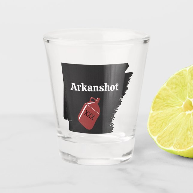 Arkanshot Jug Shot Glass (Front)